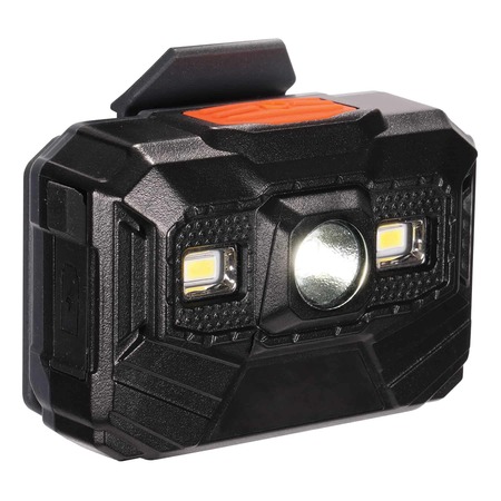 Skullerz By Ergodyne Black Rechargable Hard Hat LED Light 8987